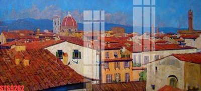 File gốc in mica Tranh sơn dầu phương tây tổng hợp STS9262 chất lượng