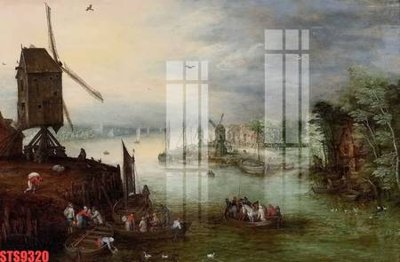 Tải file Tranh sơn dầu phương tây tổng hợp STS9320 (gốc) in ấn chất lượng