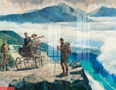 Hình ảnh file gốc in lụa Tranh sơn dầu phương tây tổng hợp STS9389