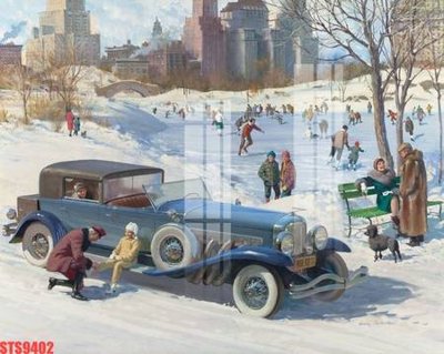 File in trần Tranh sơn dầu phương tây tổng hợp STS9402 (bản gốc) phong cảnh