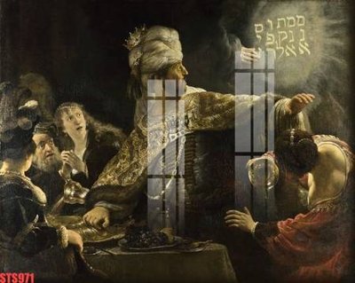 File gốc Tranh sơn dầu phương tây tổng hợp STS971 (in lụa) tranh mã đáo