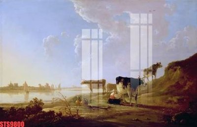 Download file Tranh sơn dầu phương tây tổng hợp STS9800 (gốc) in mica đèn LED