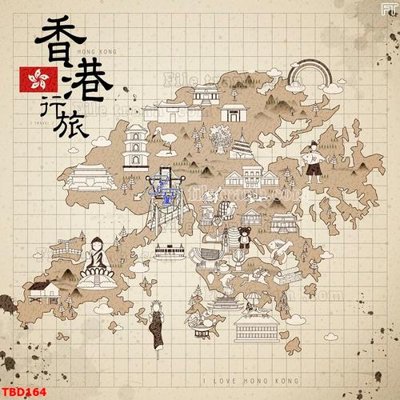 File tranh gốc Tranh bản đồ thế giới TBD164 chủ đề hiện đại