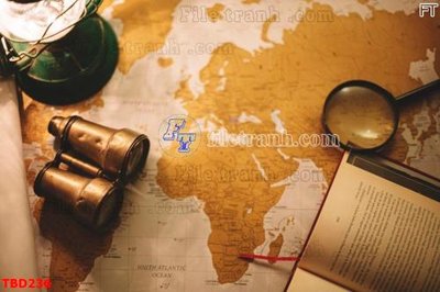 Tải file gốc Tranh bản đồ thế giới TBD236 (để in lụa)