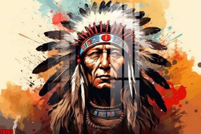 File gốc File gốc in tranh thổ dân TD165 (ảnh chi tiết) để in lụa