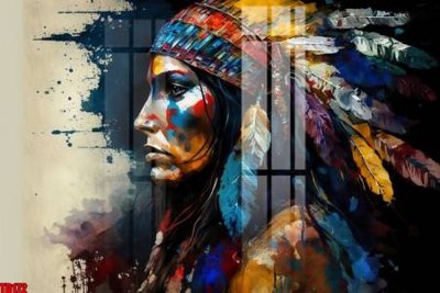 File gốc File gốc in tranh thổ dân TD172 (in ấn) không giới hạn