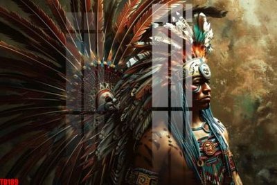 Tải file File gốc in tranh thổ dân TD189 (ảnh gốc) độ phân giải 300dpi