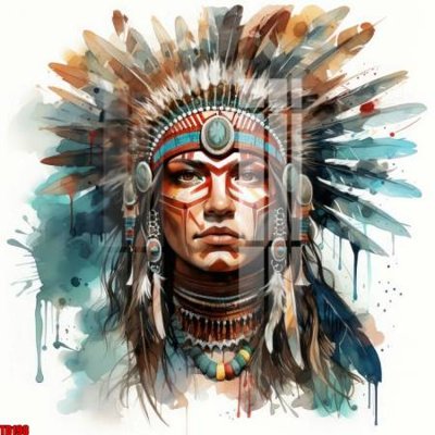 File tranh File gốc in tranh thổ dân TD198 (gốc) chủ đề tĩnh vật