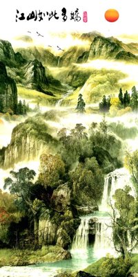 File tranh File tranh đứng lối vào TD2048 (gốc) chủ đề tĩnh vật