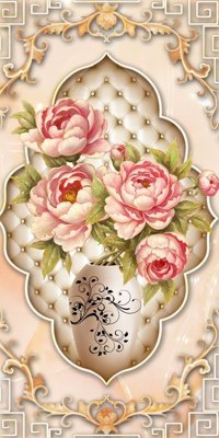 File in lụa File tranh đứng lối vào TD2118 (hoa văn) File tranh đứng lối vào TD2118