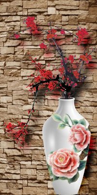 File tranh File tranh đứng lối vào TD2129 (ảnh gốc) độ nét vượt trội