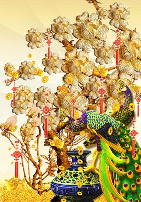 File gốc File tranh đứng lối vào TD2262 (in ấn) không giới hạn