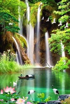 Chi tiết file gốc File tranh đứng lối vào TD2427 (cho in tráng gương)