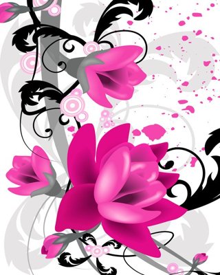 File tranh File tranh đứng lối vào TD2515 (gốc) chủ đề thiên nhiên