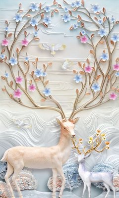 Tải file File tranh đứng lối vào TD2523 (ảnh gốc) file AI/EPS