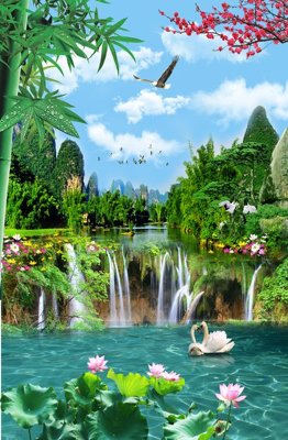 File tranh File tranh đứng lối vào TD2549 (ảnh gốc) sắc nét hoàn hảo