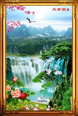 File tranh File tranh đứng lối vào TD2581 (gốc) chủ đề trẻ em