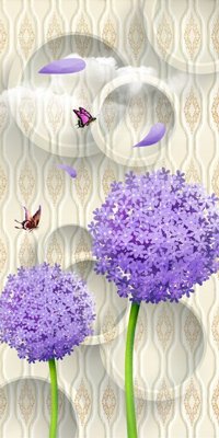 Download file File tranh đứng lối vào TD2583 (gốc) in mica cao cấp