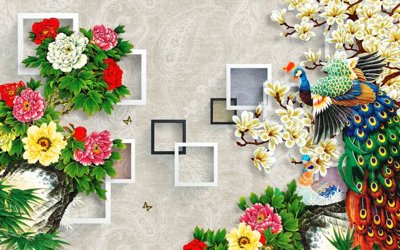 File tranh trang trí File tranh đứng lối vào TD2586 (tải file gốc)