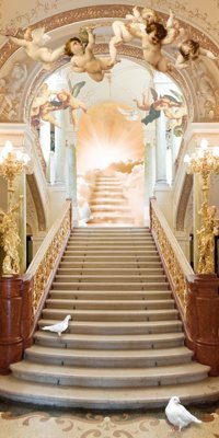 Tải file File tranh đứng lối vào TD2611 (gốc) chủ đề tâm linh