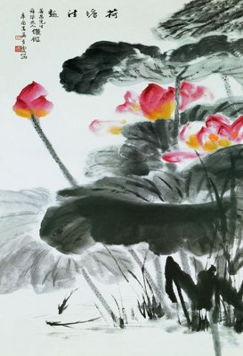 Tải file File tranh đứng lối vào TD2659 (PSD) cho in tranh kính