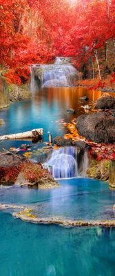 File in ấn File tranh đứng lối vào TD2670 (bản gốc) cao cấp