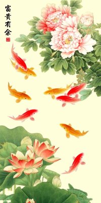 Tải file File tranh đứng lối vào TD2699 (gốc) in ấn chất lượng