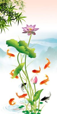 Download file File tranh đứng lối vào TD2733 (gốc) in mica cao cấp