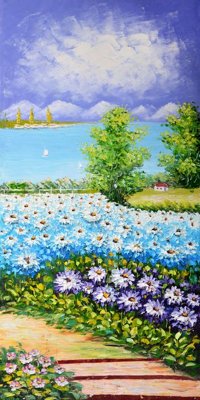 File gốc File tranh đứng lối vào TD2740 (trang trí) phòng làm việc