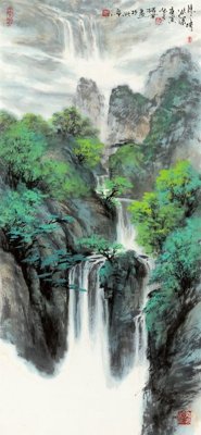 File PSD File tranh đứng lối vào TD2750 (bản gốc) cho nhà in