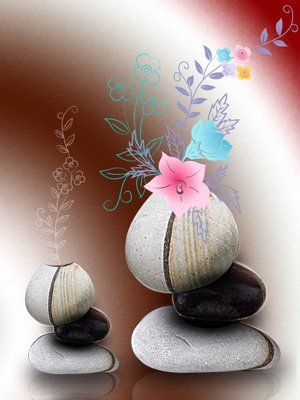 File in ấn File tranh đứng lối vào TD2754 (bản gốc) từ file gốc