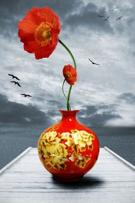 Tải về hình ảnh gốc File tranh đứng lối vào TD2762 sắc nét