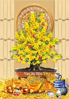 File tranh File tranh đứng lối vào TD2768 (gốc) in film