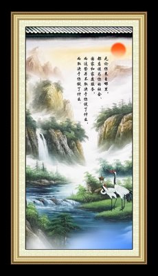 File tranh File tranh đứng lối vào TD2791 (gốc) chủ đề trừu tượng