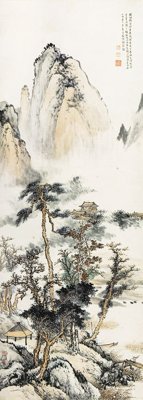 File in mica File tranh đứng lối vào TD2812 (bản gốc) sắc sảo