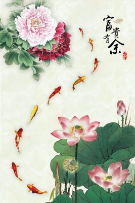 File tranh File tranh đứng lối vào TD2853 (gốc) chủ đề thiên nhiên