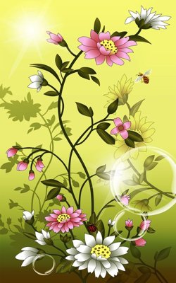 Ảnh gốc File tranh đứng lối vào TD2862 (siêu chi tiết) để in ấn