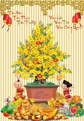 File in mica File tranh đứng lối vào TD2890 (bản gốc) siêu trong