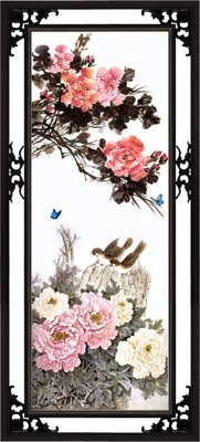 File in trần File tranh đứng lối vào TD2923 (bản gốc) trời sao