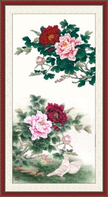 Download file File tranh đứng lối vào TD2930 (gốc) in mica cao cấp