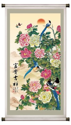 File tranh File tranh đứng lối vào TD2989 (bản gốc) in lụa 3D