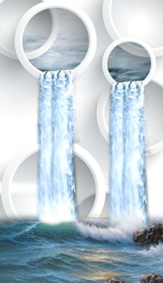 File ảnh gốc File tranh đứng lối vào TD2996 (chuyên in mica)