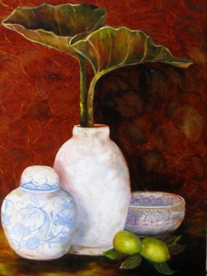 File in trần File tranh đứng lối vào TD3179 (bản gốc 3D) sống động