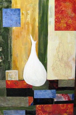 File gốc File tranh đứng lối vào TD3182 (in lụa) tranh mã đáo