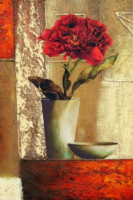 File in trần File tranh đứng lối vào TD3194 (bản gốc) phong cảnh