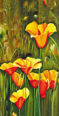 File gốc File tranh đứng lối vào TD3196 (bản quyền) cho in ấn