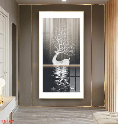 Tải file File tranh bộ in tráng gương hiện đại TG107 (gốc) làm tranh trang trí