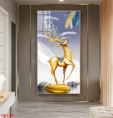 Download file File tranh bộ in tráng gương hiện đại TG117 (gốc) cho xưởng in