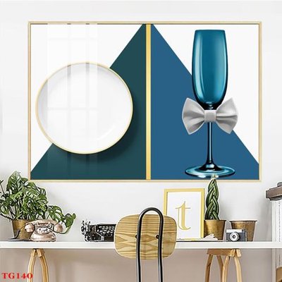 File in ấn chuyên nghiệp File tranh bộ in tráng gương hiện đại TG140 (file gốc)