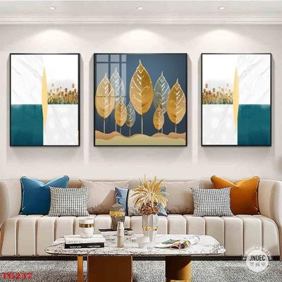 File gốc File tranh bộ in tráng gương hiện đại TG237 (PNG) nền trong suốt